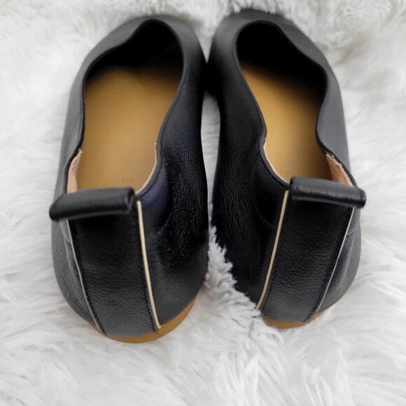 Everlane The Day Glove Leather Ballet Flats Black Women's -US 8.5 - Picture 7 of 9
